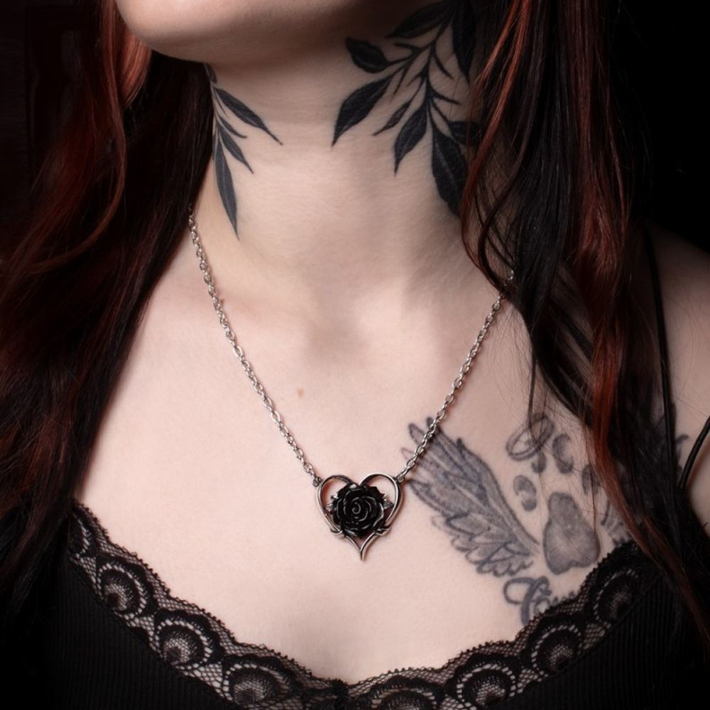 Alchemy - Heart of Blackness Halskette - Silberfarben